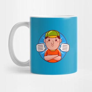 Graphic Designer Man Mug